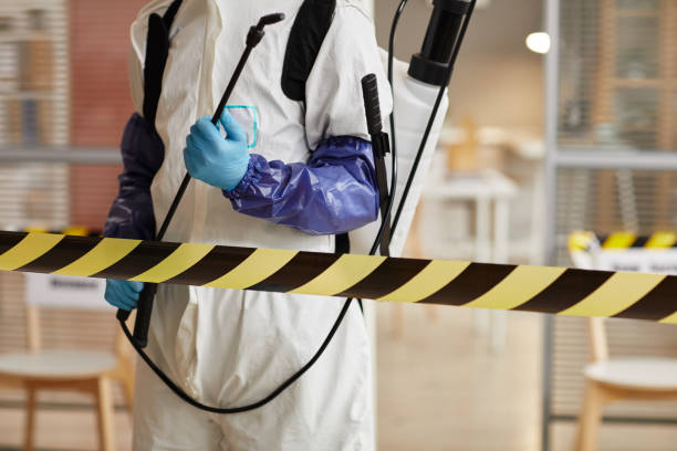 Professional Blood Cleanup technician working in Oakland, FL